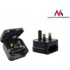 Maclean MCE71 cestovný adapter UK na EU čierný Maclean MCE71 cestovný adapter UK na EU čierný