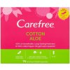 Carefree Cotton Feel Normal Aloe Vera slipové vložky 76 ks Carefree Cotton Feel Normal Aloe Vera slipové vložky 76 ks
