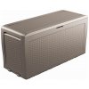 Keter Samoa Rattan PE610247 270L cappuccino Keter Samoa Rattan PE610247 270L cappuccino