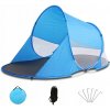 Plážový stan BestHurt samorozkladací modrý s obalom Plážový stan BestHurt samorozkladací modrý s obalom