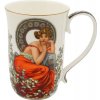 HOME ELEMENTS Porcelánový hrnček Mucha svetlý 400 ml