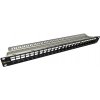 Solarix Modulárny neosadený patch panel Solarix 24 portov 1U Solarix Modulárny neosadený patch panel Solarix 24 portov 1U