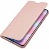 DUX DUCIS Skin Pro knižkové kožené puzdro na Xiaomi Redmi K40 / Poco F3, ružové DUX DUCIS Skin Pro knižkové kožené puzdro na Xiaomi Redmi K40 / Poco F3, ružové