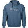 EKG zuby - Oversized mikina pánska Moon - kratšia + širšia - 3XL ( Denim ) EKG zuby - Oversized mikina pánska Moon - kratšia + širšia - 3XL ( Denim )
