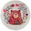 Conceptum Hypnose Detský okrúhly koberec Bears Garden 140 cm viacfarebný Conceptum Hypnose Detský okrúhly koberec Bears Garden 140 cm viacfarebný