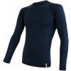 Sensor merino DF pánske tričko dl. rukáv deep blue