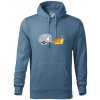 Slimačí obytňák - Mikina pánska Cape s kapucňou - XL ( Denim ) Slimačí obytňák - Mikina pánska Cape s kapucňou - XL ( Denim )