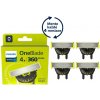Philips OneBlade QP440/50 - Náhradné hlavice pre Philips OneBlade Philips OneBlade QP440/50 - Náhradné hlavice pre Philips OneBlade
