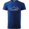 Profil Cesta hrdinov SNP - Klasické pánske tričko vyššej gramáže - M ( Kráľovská modrá ) Profil Cesta hrdinov SNP - Klasické pánske tričko vyššej gramáže - M ( Kráľovská modrá )
