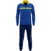 Tuta Givova One Full Zip Polarfleece súprava azúrová modrá-žltá