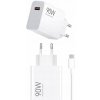 90W nabíjačka pre Xiaomi HyperCharge Combo GaN USB-C + Kábel 1M 90W nabíjačka pre Xiaomi HyperCharge Combo GaN USB-C + Kábel 1M