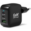 PORT CONNECT GaN2 sieťová nabíjačka pre 2×USB-C PD a USB-A QC, 65W, čierna PORT CONNECT GaN2 sieťová nabíjačka pre 2×USB-C PD a USB-A QC, 65W, čierna