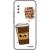 Picasee silikónový čierny obal pre Sony Xperia 10 III - Cute coffee Picasee silikónový čierny obal pre Sony Xperia 10 III - Cute coffee