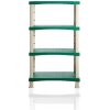 BAMA Regál FUTURO 4 police, zelená/bílá BAMA Regál FUTURO 4 police, zelená/bílá