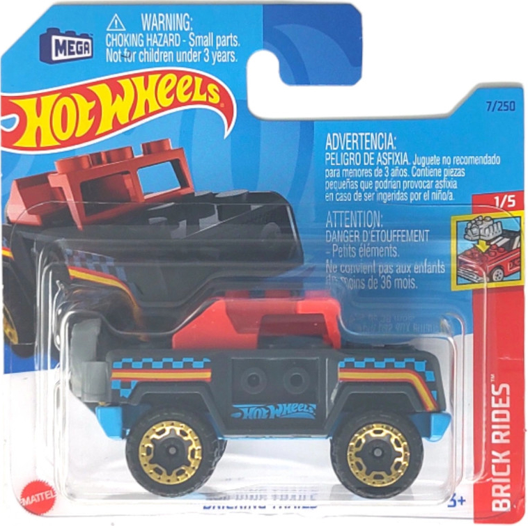 Hot Wheels Bricking Trails Blue