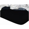 DADKA VRACOV Jersey prestieradlo čierne, rozmer 180 × 200 × 20 cm DADKA VRACOV Jersey prestieradlo čierne, rozmer 180 × 200 × 20 cm
