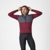 Castelli Unlimited Roam Hoodie Bordeaux/ Lead gray