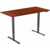 AlzaErgo Table ET2 Core čierny + doska 120 × 80 cm lamino gaštan AlzaErgo Table ET2 Core čierny + doska 120 × 80 cm lamino gaštan