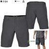 Fox šortky Machete Tech short heather black, čierny melír, 30 Fox šortky Machete Tech short heather black, čierny melír, 30