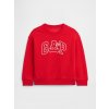 GAP Baby mikina s logom Červená 5YRS GAP Baby mikina s logom Červená 5YRS