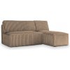 Wilsondo Rohová rozkladacia sedačka Briso - kapučínová Wilsondo Rohová rozkladacia sedačka Briso - kapučínová
