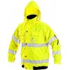 Canis (CXS) Zimná reflexná bunda s odopínateľnými rukávmi LEEDS - Žltá | 3XL Canis (CXS) Zimná reflexná bunda s odopínateľnými rukávmi LEEDS - Žltá | 3XL