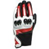 Letné kožené rukavice Dainese MIG 3 červeno-biele Letné kožené rukavice Dainese MIG 3 červeno-biele