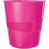 LEITZ Odpadkový kôš WOW, metalická ružová LEITZ Odpadkový kôš WOW, metalická ružová