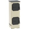 WAMSLER DENVER - krbová kamna ocel+litina, výkon 5 kW, béžový lak WAMSLER DENVER - krbová kamna ocel+litina, výkon 5 kW, béžový lak