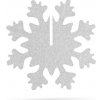 Family Christmas na stôl snehová vločka strieborná Family Christmas na stôl snehová vločka strieborná