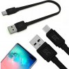 Green Cell KABGC03 GCmatte USB-C plochý rýchlonabíjací USB kábel 25 cm Green Cell KABGC03 GCmatte USB-C plochý rýchlonabíjací USB kábel 25 cm