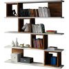 Knižnica Wind White Walnut Knižnica Wind White Walnut