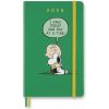 MOLESKINE 2026 Peanuts L denný, tvrdé dosky, zelený MOLESKINE 2026 Peanuts L denný, tvrdé dosky, zelený