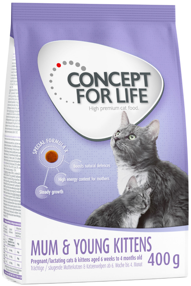 Concept for Life Mum & Young Kittens 400 g