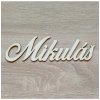 Drevený nápis Mikuláš 21cm Drevený nápis Mikuláš 21cm