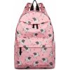 Konofactory Ružový vzorovaný ruksak do školy „Unicorn Konofactory Ružový vzorovaný ruksak do školy „Unicorn