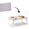 Garden Line Skládací kempingový turistický stůl Komo 60 cm bílý Garden Line Skládací kempingový turistický stůl Komo 60 cm bílý