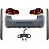KITT Rear Bumper with Exhaust System suitable for VW Golf VI (2008-2013) R20 Design Side Skirts and Taillights Full LED Dynamic Sequential Turning Light (LHD and RHD) KITT Rear Bumper with Exhaust System suitable for VW Golf VI (2008-2013) R20 Design Side Skirts and Taillights Full LED Dynamic Sequential Turning Light (LHD and RHD)