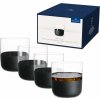 Villeroy & Boch Poháre na pálenku/digestív Manufacture Rock 4 x 40 ml