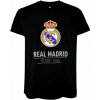 Real Madrid FC Tričko Real Madrid FC, čierne, bavlnené Veľkosť: S Real Madrid FC Tričko Real Madrid FC, čierne, bavlnené Veľkosť: S