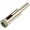 Vrták diamantový korunkový priemer 12 mm do skla a keramiky, GEKO Vrták diamantový korunkový priemer 12 mm do skla a keramiky, GEKO
