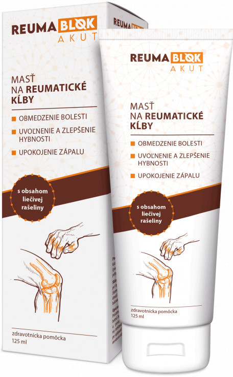 Reumablok Akut masť na kĺby 125 ml