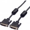 Roline DVI prepojovací kábel DVI-D 24+1pol. Zástrčka, DVI-D 24+1pol. Zástrčka 7.50 m čierna 11.04.5556 zablokovateľný DVI kábel; 11.04.5556 Roline DVI prepojovací kábel DVI-D 24+1pol. Zástrčka, DVI-D 24+1pol. Zástrčka 7.50 m čierna 11.04.5556 zablokovateľný DVI kábel; 11.04.5556