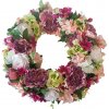 Luxusný prútený veniec ozdobený umelými pivonkami, hortenziami a ružami Ø 45cm Luxusný prútený veniec ozdobený umelými pivonkami, hortenziami a ružami Ø 45cm