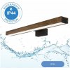 Brilagi | Brilagi-LED Kúpeľňové osvetlenie zrkadla WOODY MIRROR LED/12W/230V IP44 dub/čierna | BG0880 Brilagi | Brilagi-LED Kúpeľňové osvetlenie zrkadla WOODY MIRROR LED/12W/230V IP44 dub/čierna | BG0880