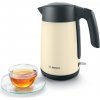 Elektrická kanvica Bosch TWK7L467 2400 W, 1,7 l, béžová/hnedá Elektrická kanvica Bosch TWK7L467 2400 W, 1,7 l, béžová/hnedá