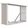 Prístrešok na drevo G21 WOH 335 - 242 x 89 cm, šedý 63900504 Prístrešok na drevo G21 WOH 335 - 242 x 89 cm, šedý 63900504