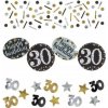 Konfety na párty oslava 30. narodenín