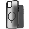 AlzaGuard Matte Case Compatible with MagSafe iPhone 15 Plus čierne