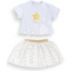 Tričko a sukňa pre bábiku Top & Skirt Set Ivory & Gold Ma Corolle pre 36 cm bábiku Tričko a sukňa pre bábiku Top & Skirt Set Ivory & Gold Ma Corolle pre 36 cm bábiku